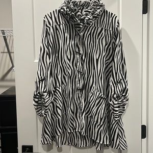 Ali Miles Zebra Top